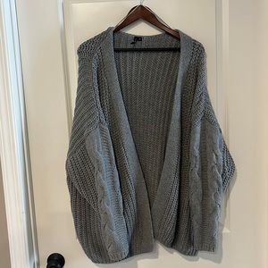 Oversized cardigan